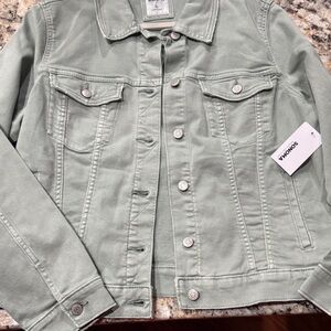 Sonoma Women's Sage Green Jean Jacket